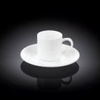 Wilmax Espressotassen mit Untertassen 2er Set 90 ml WL-993007/2C