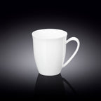 Wilmax Tasse 380 ml Weiß Porzellan für Kaffee und Tee WL-993014/A