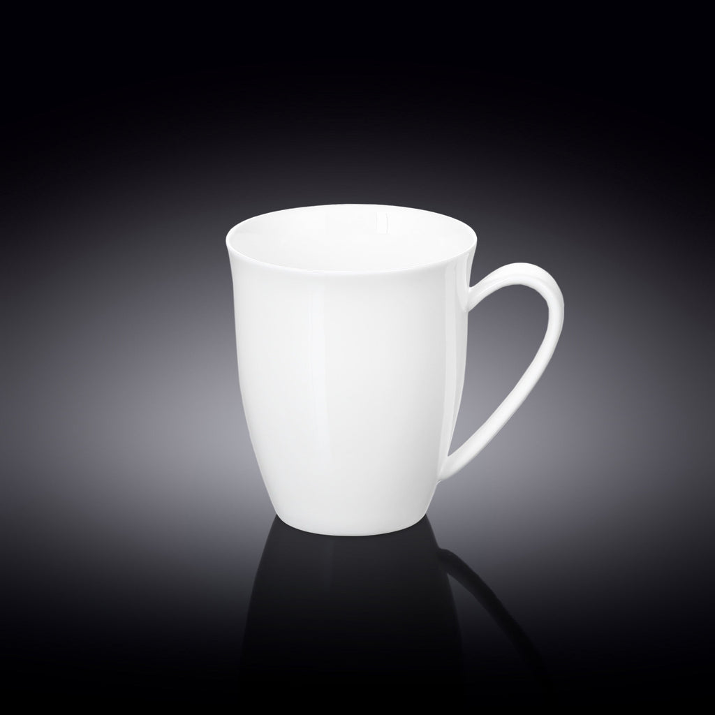 Wilmax Tasse 380 ml Weiß aus Porzellan