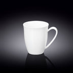 Wilmax Tasse 380 ml Weiß aus Porzellan