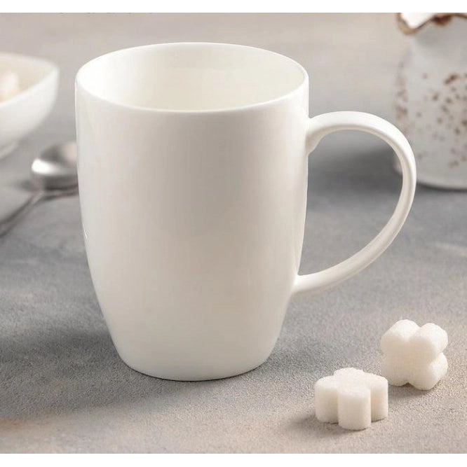 Wilmax Tasse 460 ml Weiß Porzellan Olivia WL-993018/A