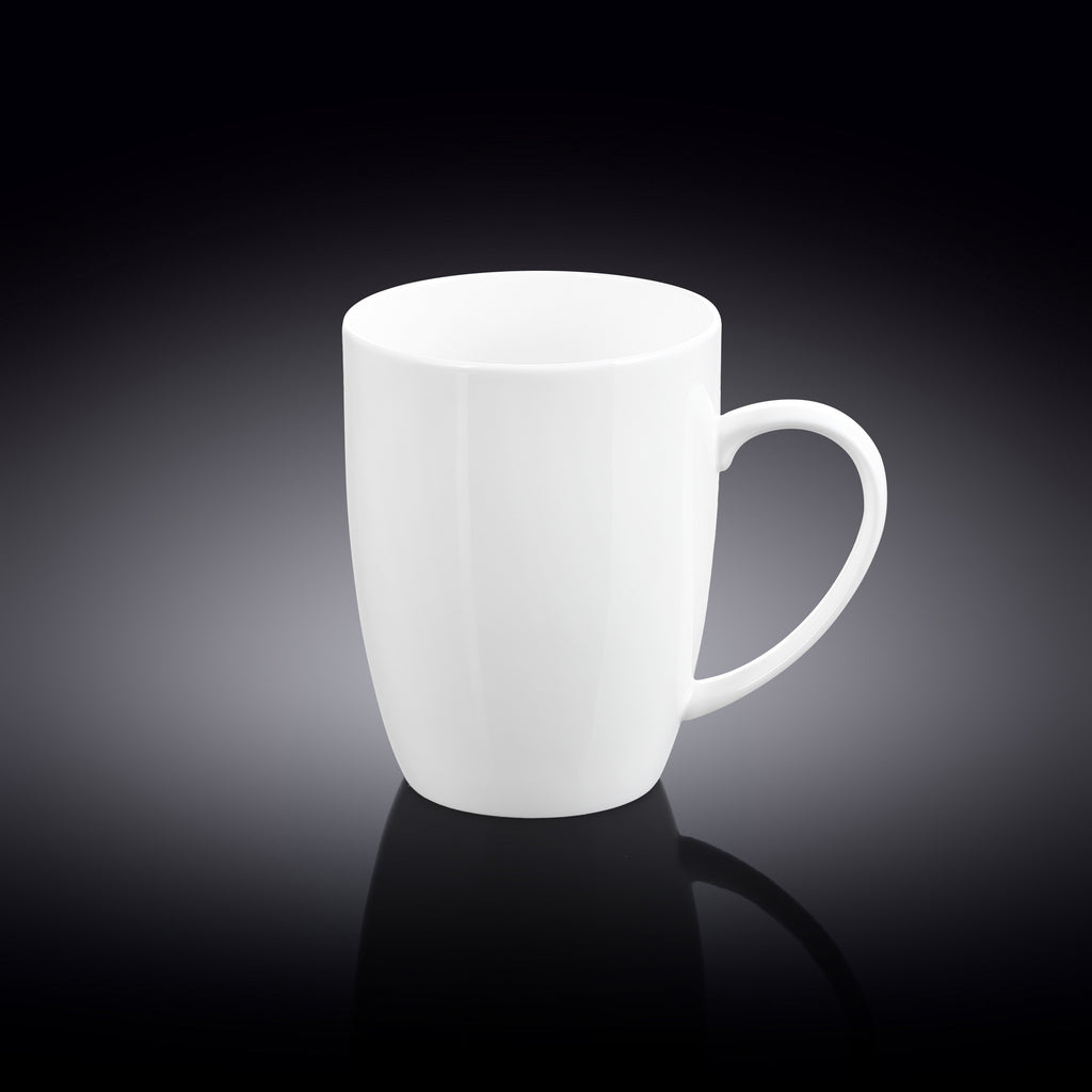 Wilmax Tasse 460 ml Weiß Porzellan Olivia WL-993018/A