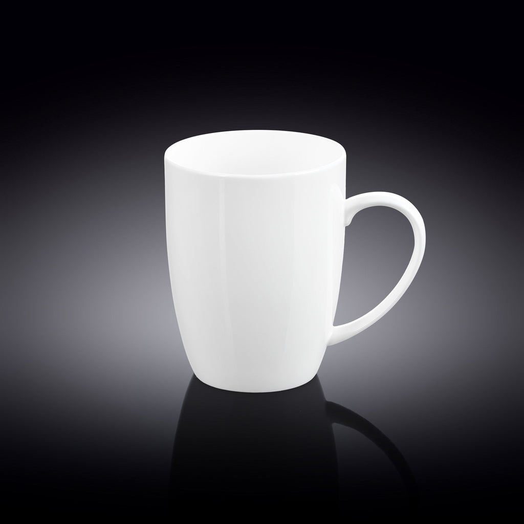 Wilmax Tasse 460 ml Weiß aus Porzellan
