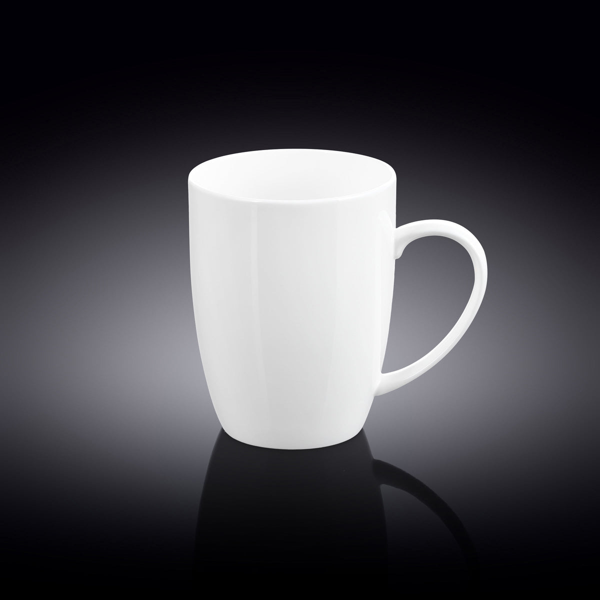 Wilmax Tasse 460 ml Weiß aus Porzellan