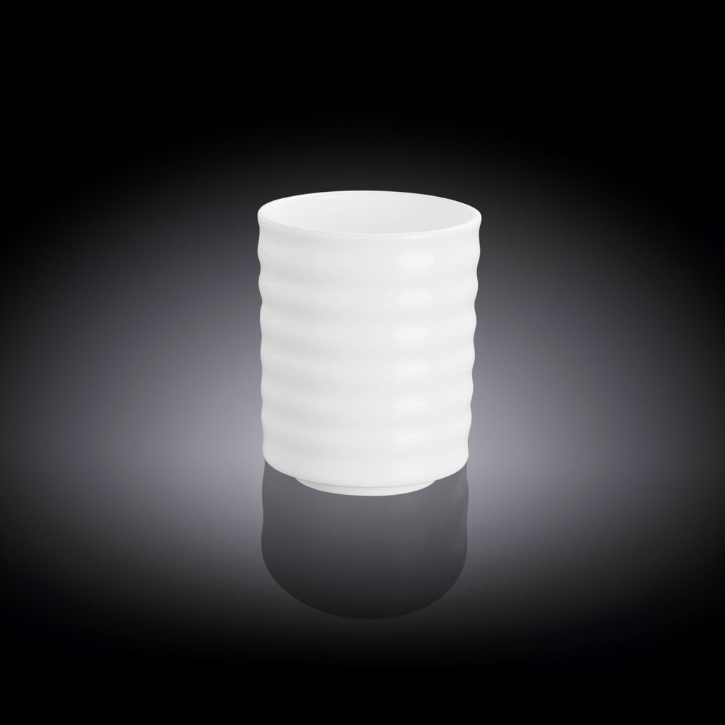 Wilmax Tasse 200 ml Weiß aus Porzellan