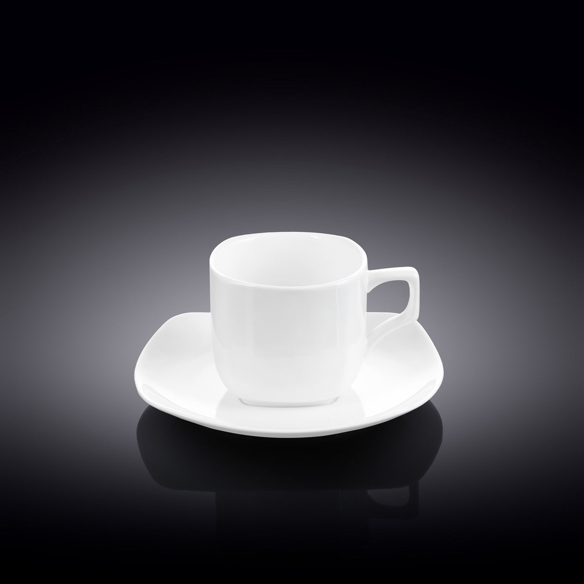 Wilmax Auflaufform mit Griffen, Weiß, 860 ml, 23 x 14.5 cm – WL-993041/4C
