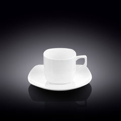 Wilmax Auflaufform mit Griffen, Weiß, 860 ml, 23 x 14.5 cm – WL-993041/4C