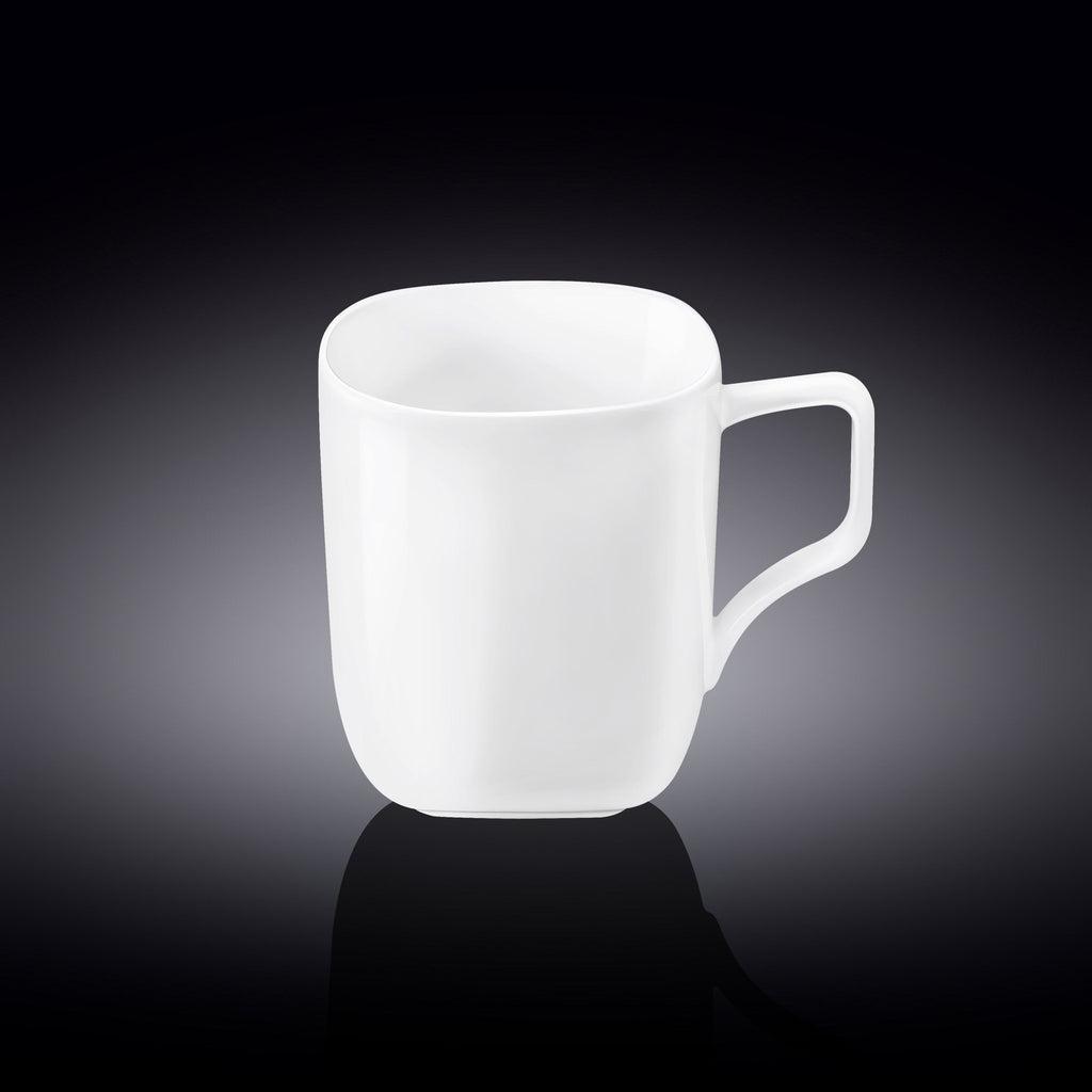 Wilmax Tasse 470 ml Weiß aus Porzellan