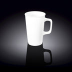 Wilmax Becher 500 ml Weiß aus Porzellan