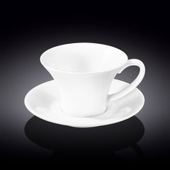 Wilmax Tee-Set, bestehend aus Teetasse und Untertasse, 430 ml, WL-993172/AB
