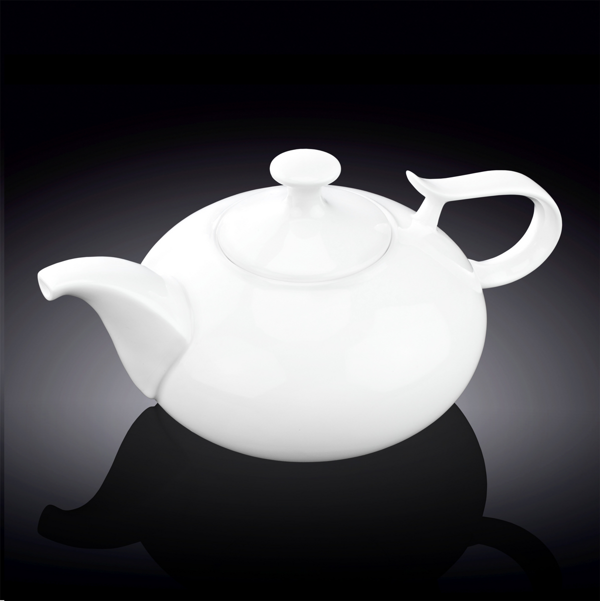 Wilmax Teekanne 1150 ml aus Porzellan mit Filter – WL-994000/1C