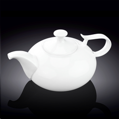 Wilmax Teekanne 1150 ml aus Porzellan mit Filter – WL-994000/1C