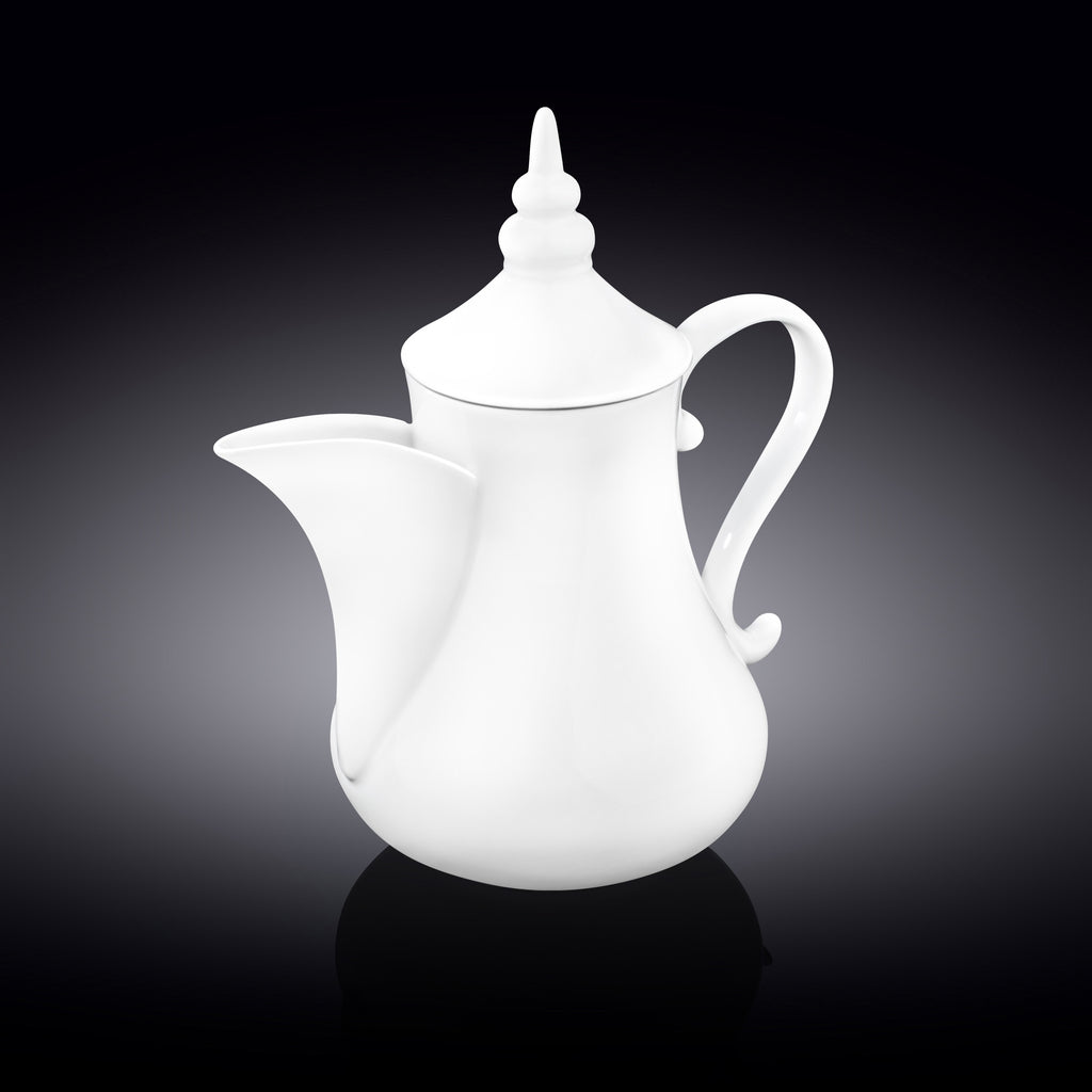 Wilmax Arabische Kaffeekanne 1000 ml Weiß Porzellan WL-994040/A