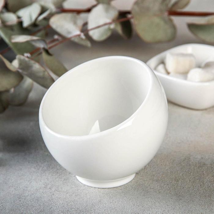 Wilmax Dessertschalen 8.5 x 9 cm Weiß Porzellan 6er Set WL-995000/A6