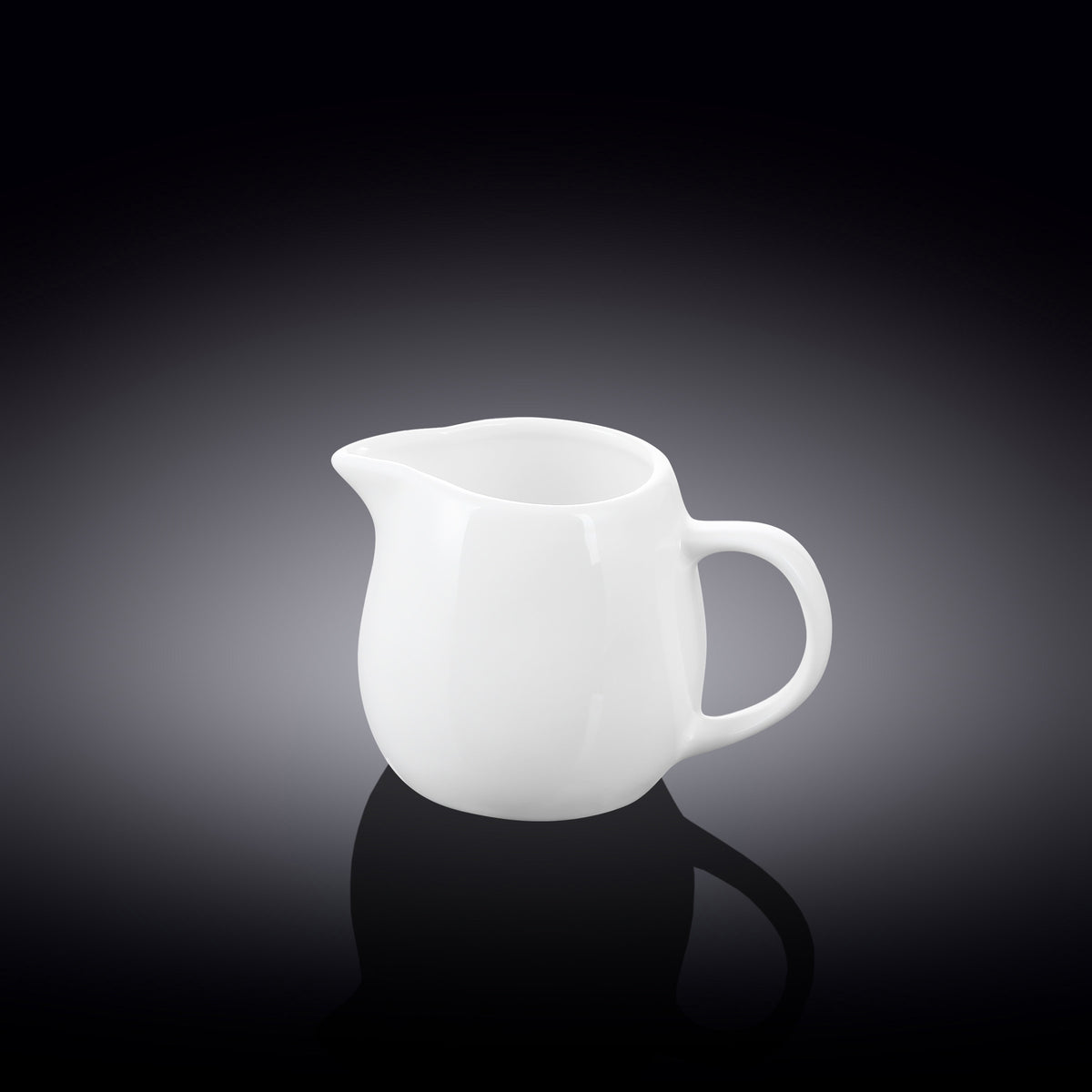 Wilmax Sahnekännchen Weiß 150 ml – Milchkännchen für Kaffee & Tee – WL-995004/A