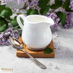 Wilmax Sahnekännchen 300 ml Weiß Porzellan WL-995020/A