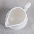 Wilmax Zuckerdose und Milchkännchen Set Weiß Porzellan WL-995024/2C
