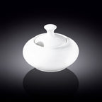 Wilmax Zuckerdose mit Deckel 550 ml Weiß Porzellan WL-995030/A