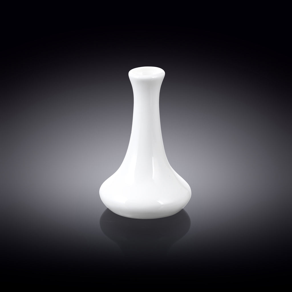 Wilmax Porzellanvase 9 x 14 cm Weiß WL-996000/A