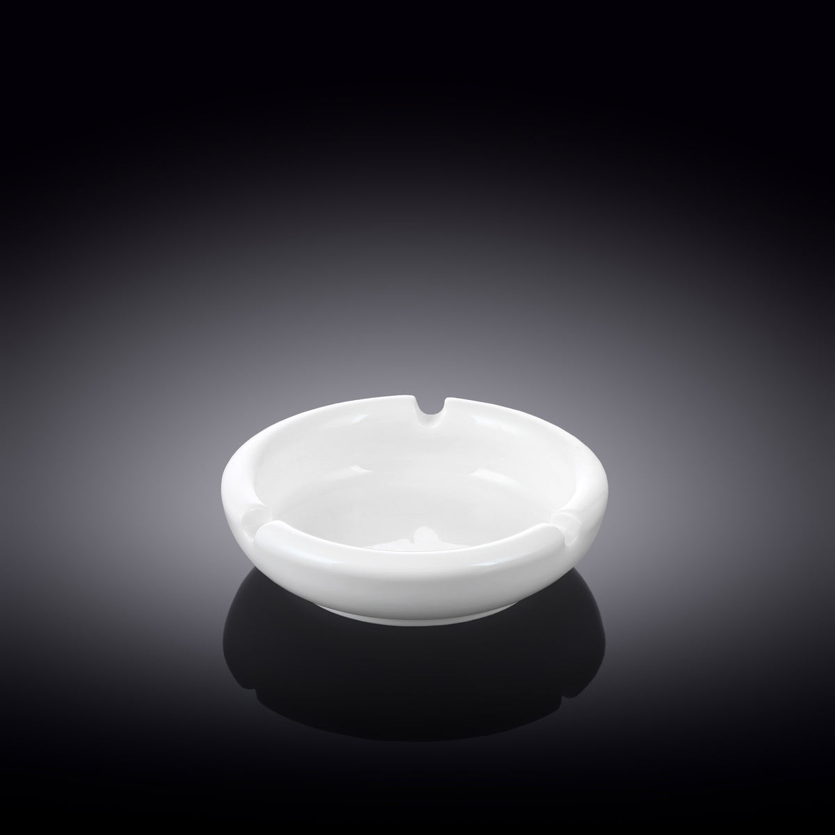 Wilmax Porzellan Aschenbecher, 10 cm, WL-996003/A