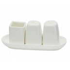 Wilmax Salz- und Pfefferstreuer Set mit Zahnstocherhalter WL-996005/SP