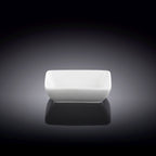 Wilmax Saucenschale 8 × 6 cm Weiß aus Porzellan