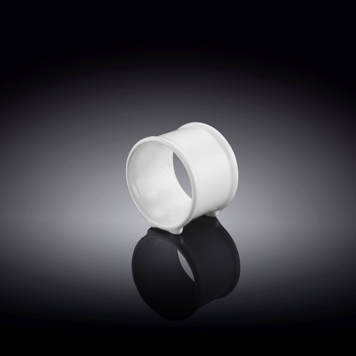 Wilmax Serviettenring Weiß – Elegante Tischdekoration – WL-996044/A