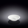 Wilmax Sojaschale mit Unterteilung 9 cm Porzellan Weiß WL-996049/A