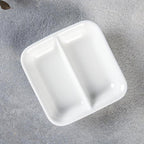 Wilmax Sojaschale 8.5 x 8.5 cm Porzellan Weiß WL-996050/A