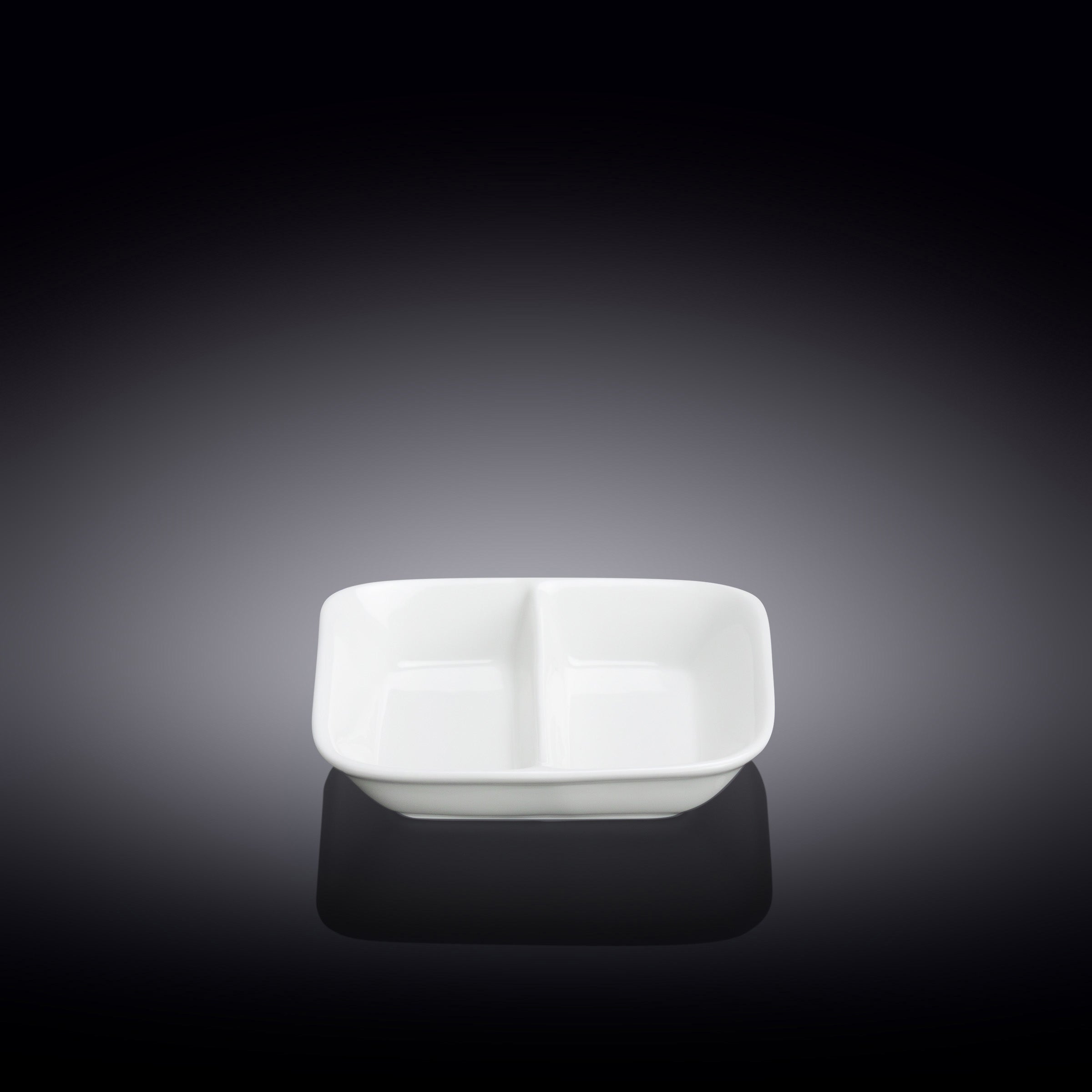 Wilmax Sojaschale 8,5 × 8,5 cm Weiß aus Porzellan