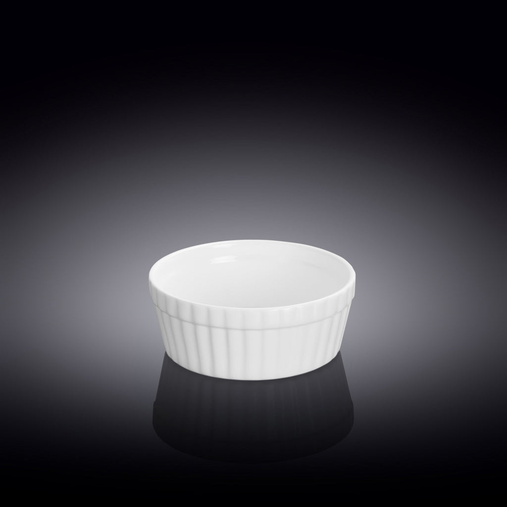 Wilmax Snack- und Dessertschale 9 cm 130 ml Weiß aus Porzellan