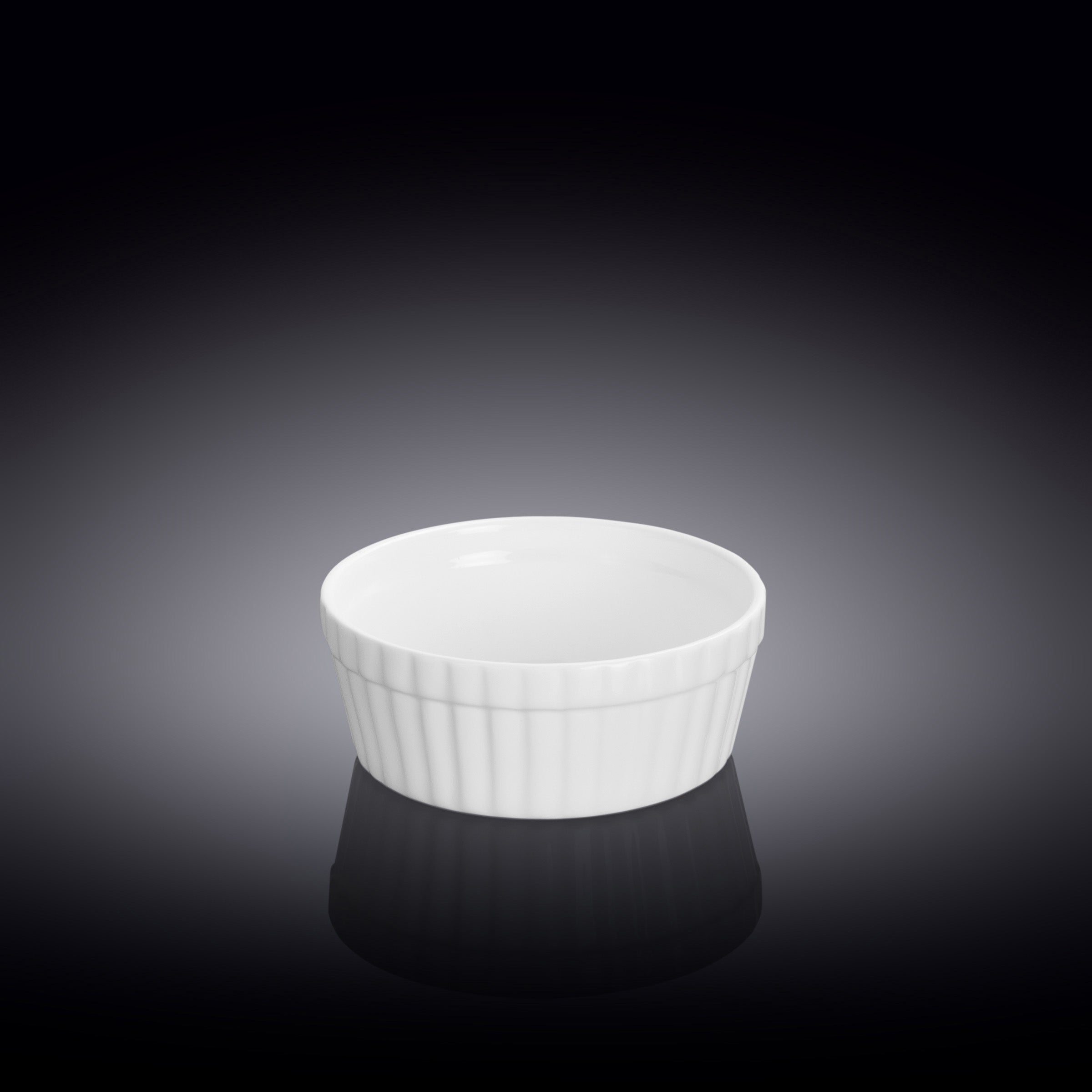 Wilmax Snack- und Dessertschale 9 cm 130 ml Weiß aus Porzellan