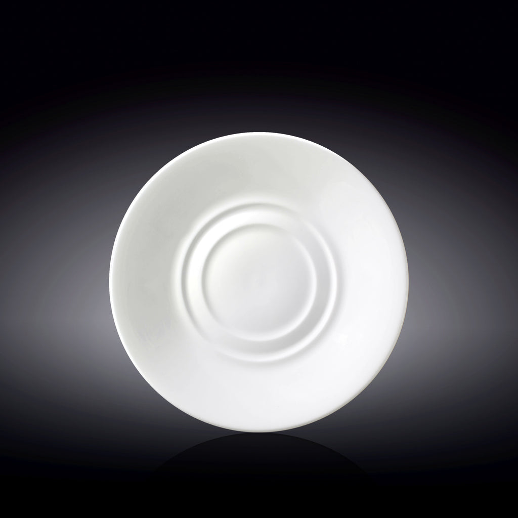 Wilmax Mehrzweck-Untertasse 14 cm Porzellan Weiß WL-996099/A