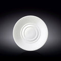 Wilmax Mehrzweck-Untertasse 14 cm Porzellan Weiß WL-996099/A