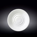 Wilmax Untertasse 15 cm Porzellan Weiß WL-996100/A
