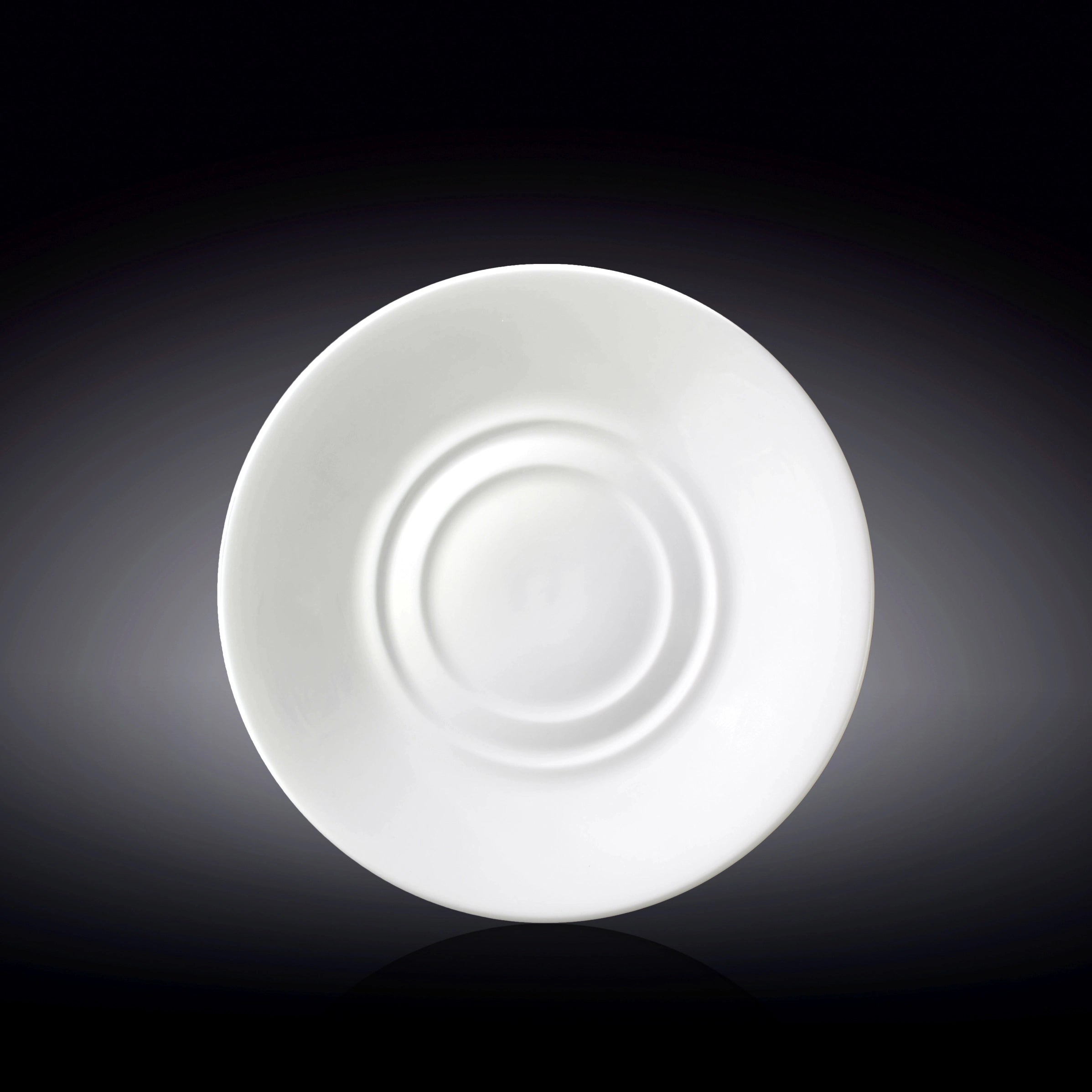 Wilmax Untertasse 15 cm Porzellan Weiß WL-996100/A