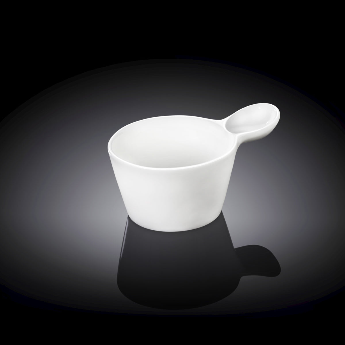 Wilmax Snack-/Dessertschale Weiß 10 x 7 cm – Porzellan – 100 ml – WL-996104/A