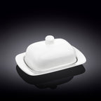 Wilmax Butterdose 19x12.5x8.5 cm Porzellan Weiß WL-996109/A