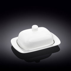 Wilmax Butterdose, Porzellan, 19 x 12,5 x 8,5 cm, WL-996109/A
