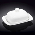 Wilmax Butterdose 19x12.5x8.5 cm Porzellan Weiß WL-996109/1C