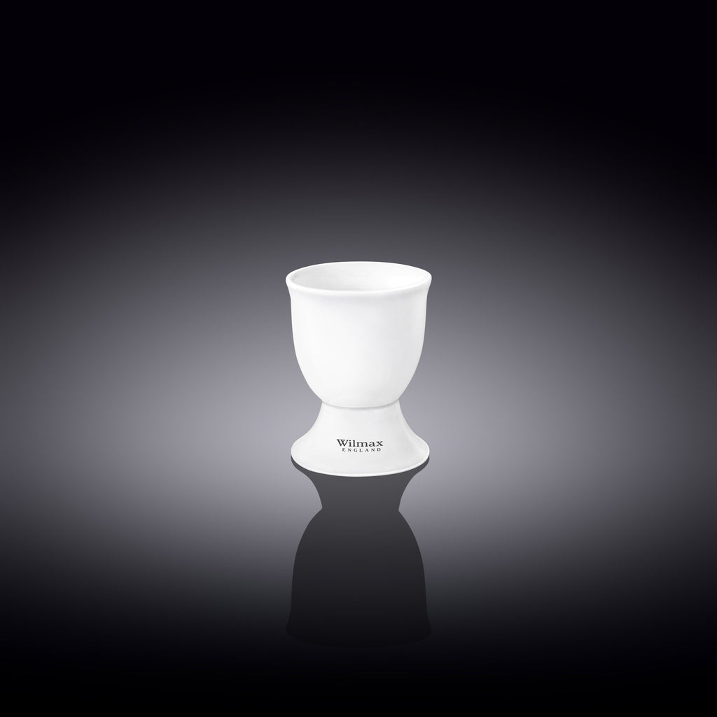 Wilmax Eierbecher 5 x 6.5 cm Porzellan Weiß WL-996127/A