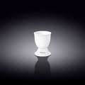 Wilmax Eierbecher 5 × 6,5 cm Weiß aus Porzellan