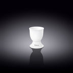 Wilmax Eierbecher 5 × 6,5 cm Weiß aus Porzellan