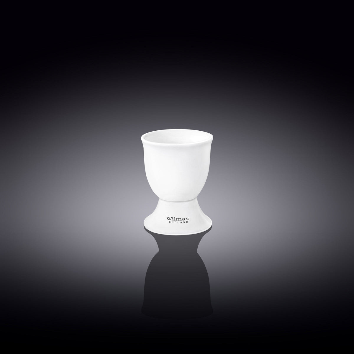 Wilmax Eierbecher 5 × 6,5 cm Weiß aus Porzellan
