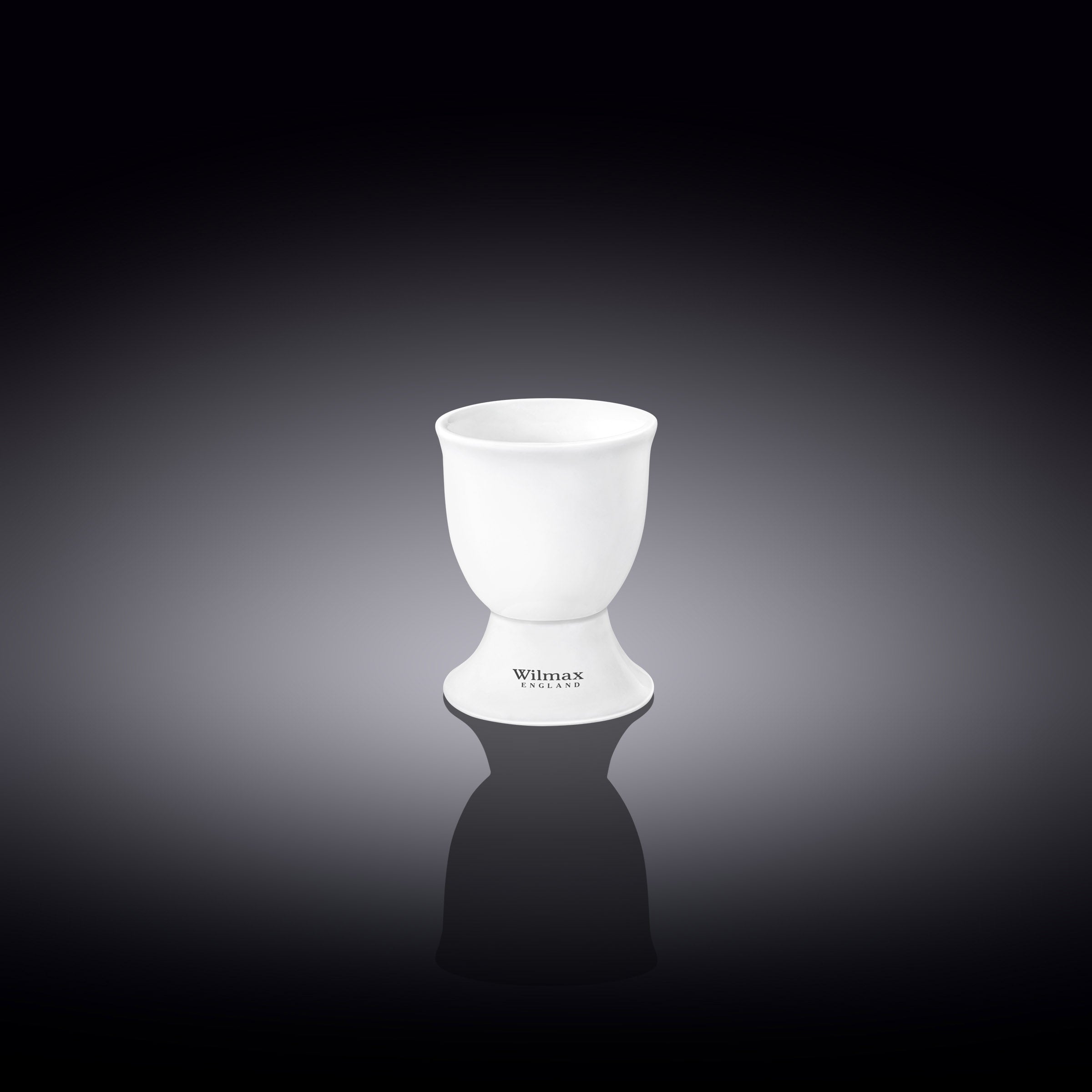 Wilmax Eierbecher 5 × 6,5 cm Weiß aus Porzellan