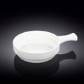Wilmax Auflaufform mit Griff 450 ml Porzellan Weiß WL-997013/A