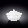 Wilmax Topf mit Deckel 620 ml Porzellan Weiß WL-997015/1C