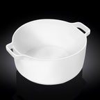 Wilmax Auflaufform mit Griffen 910 ml Weiß aus Porzellan
