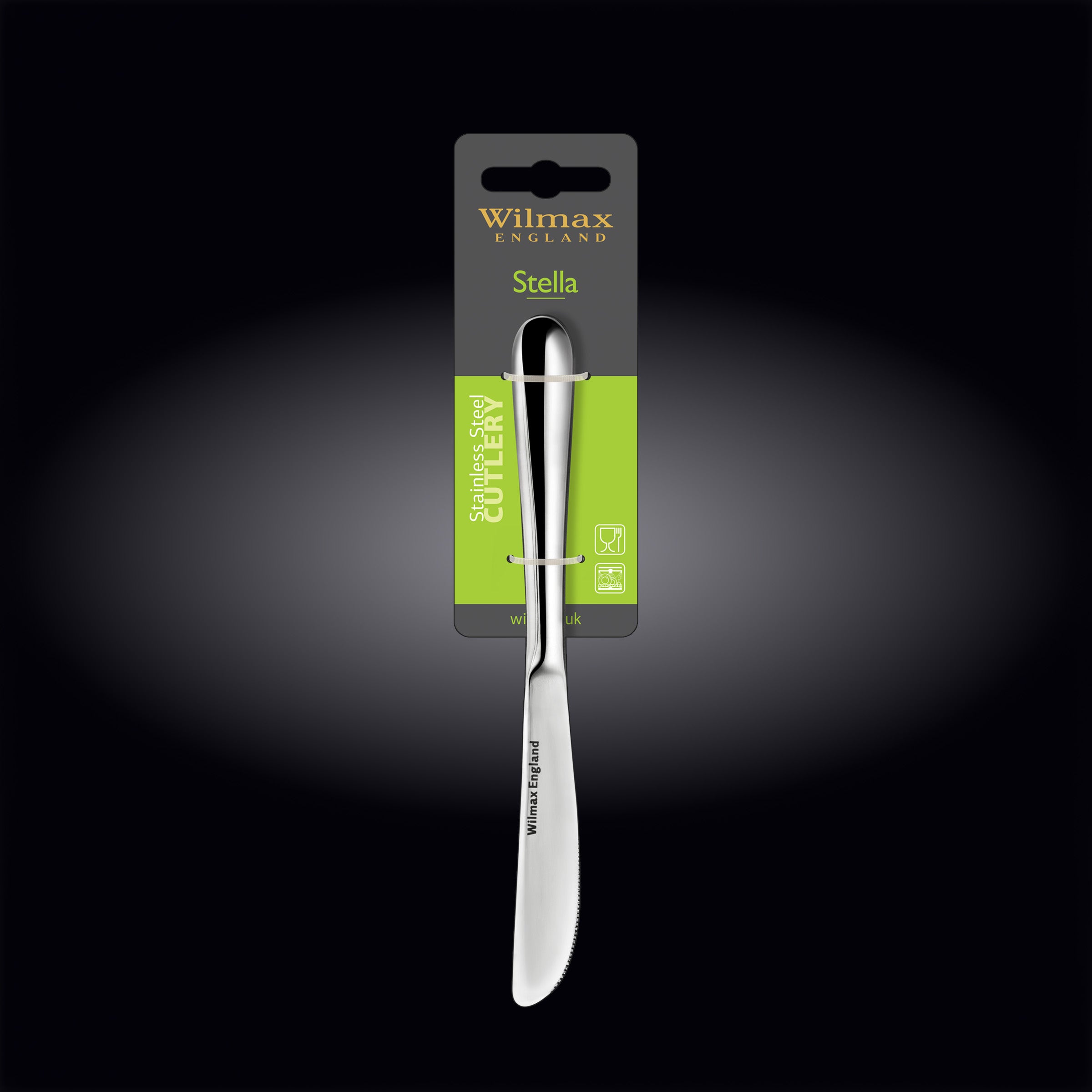 Wilmax Dessertmesser, 20.5 cm, Edelstahl, WL-999106/1B