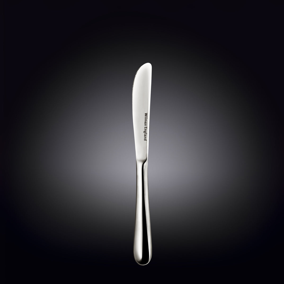 Wilmax Dessertmesser 20,5 cm Silber aus Edelstahl